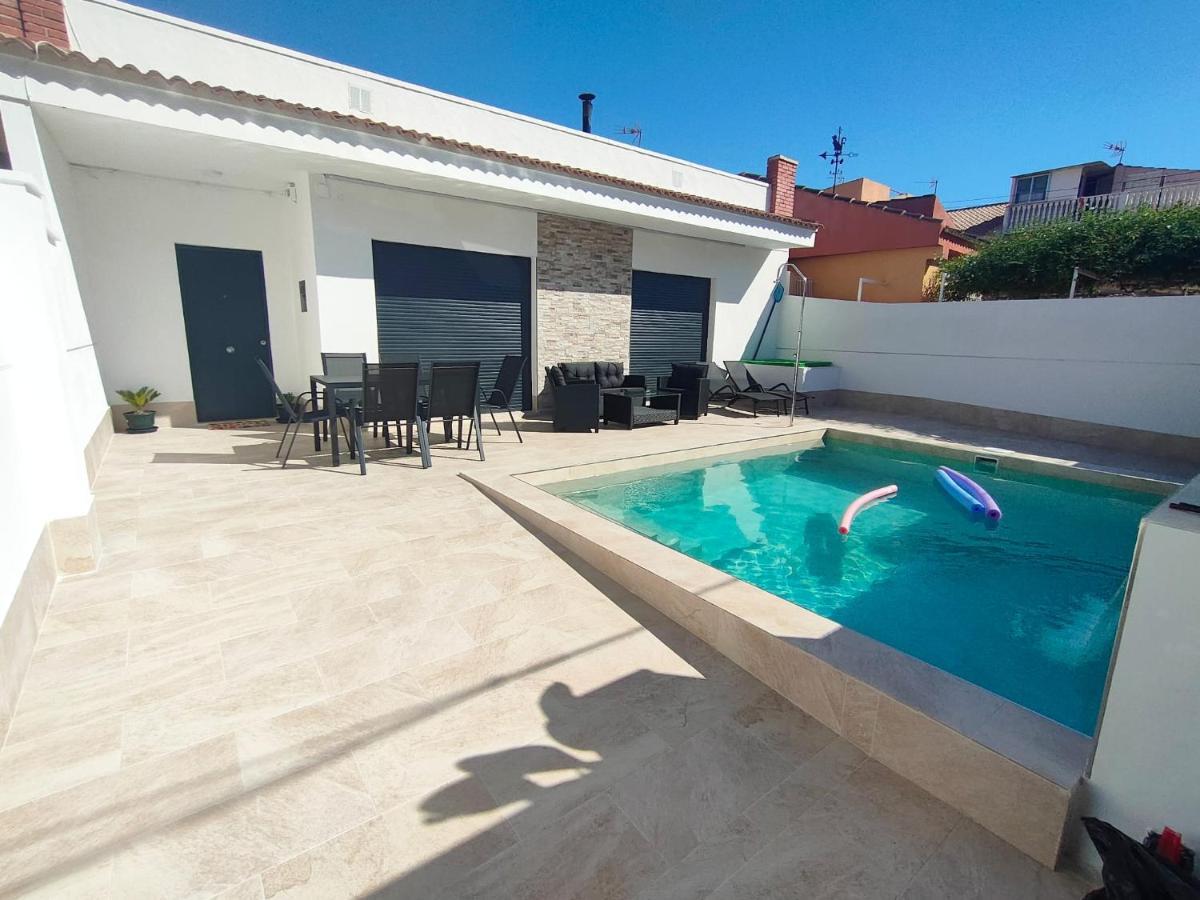 Villamolinos, villa con piscina privada. San Pedro del Pinatar Exterior foto