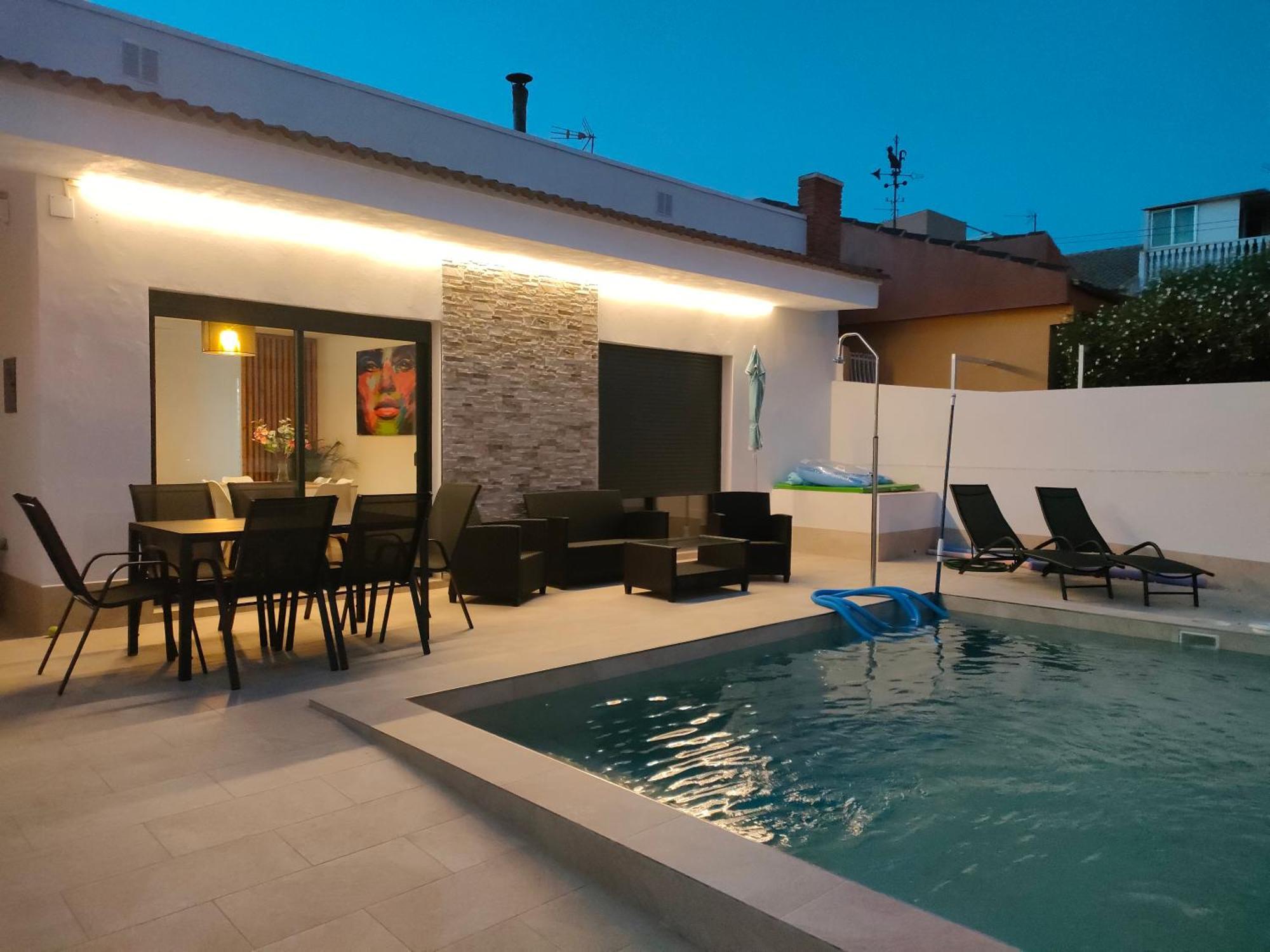 Villamolinos, villa con piscina privada. San Pedro del Pinatar Exterior foto